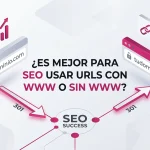 ¿Es mejor para SEO usar URLs con www o sin www?