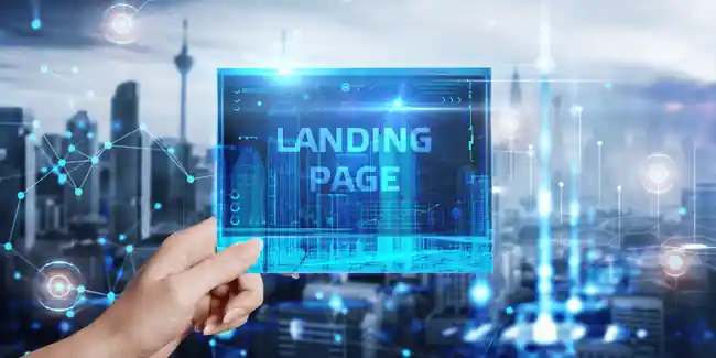 Landing page orientada a la captación de leads y conversión